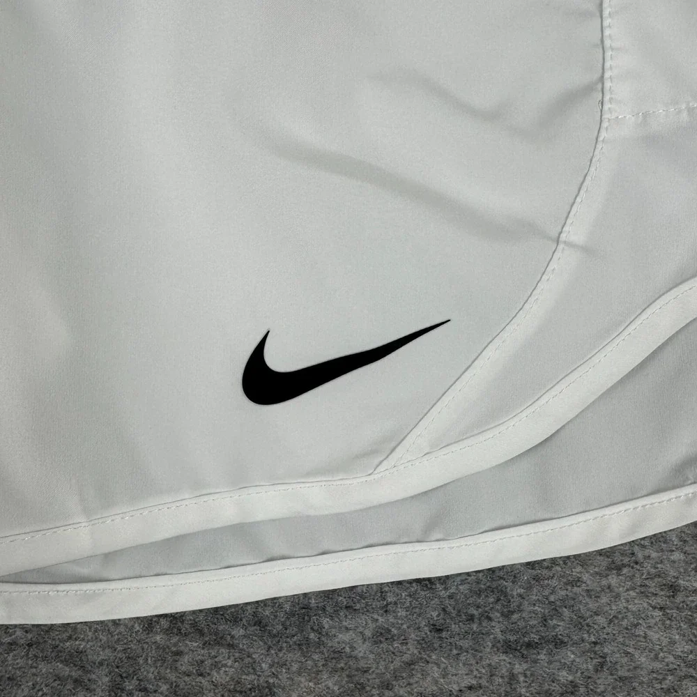 Nike Dri Fit Vanderbilt Commodores Team Shorts Running Lined White Womens XS‎